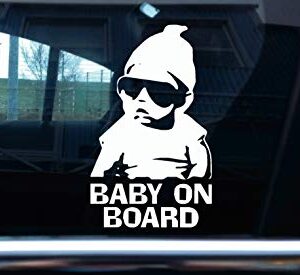 Hangover baby car sticker