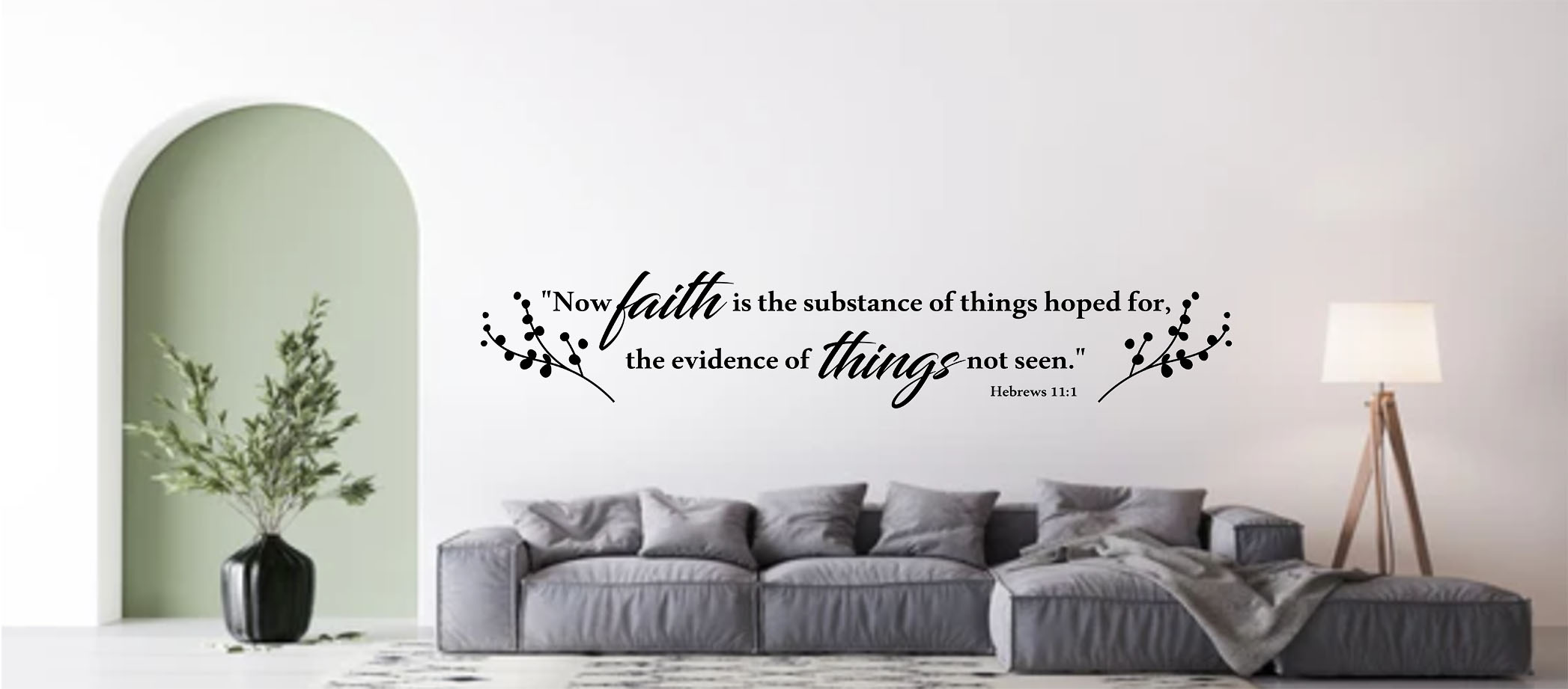 Bible verse wall decal