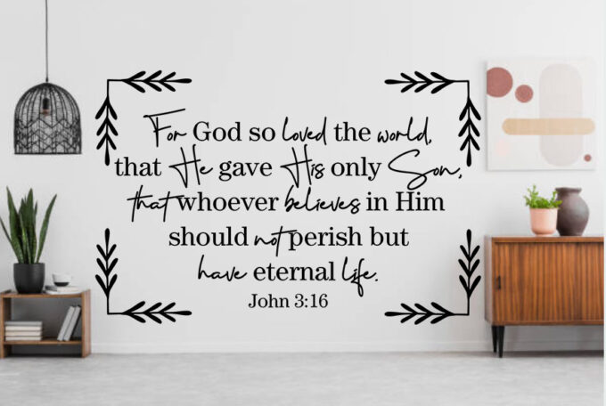 bible verse wall stickers