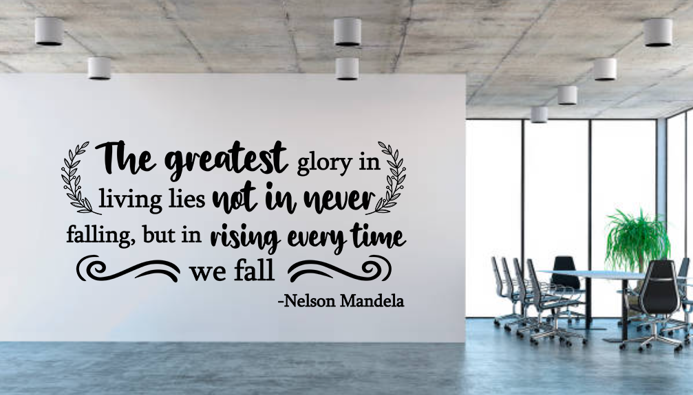 The greatest glory quote Nelson Mandela