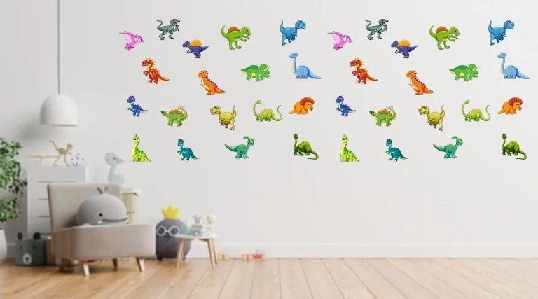 dinosaur wall sticker décor