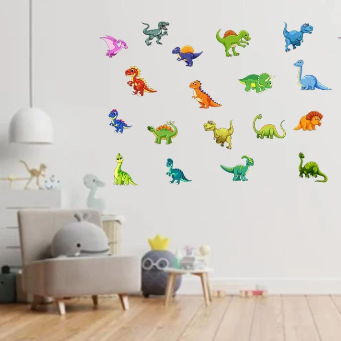 dinosaur wall sticker décor