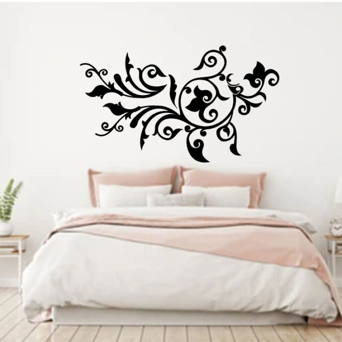 floral wall sticker